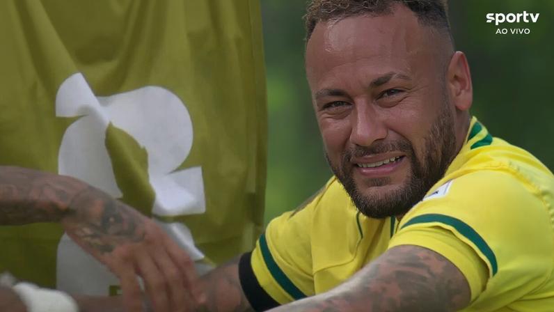 Jogadores brasileiros lamentam eliminação ao fim da partida