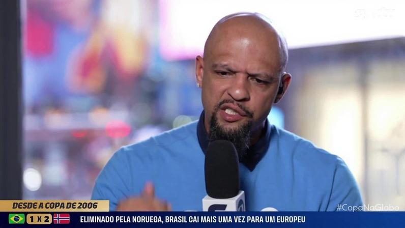 Felipe Melo fala sobre a responsabilidade de Ancelotti: "Entraria com o Neymar de titular"