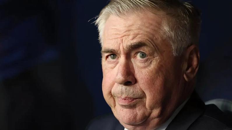 Carlo Ancelotti junto da Seleção Brasileira