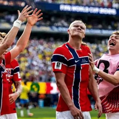 Noruega só vence quando Haaland marca