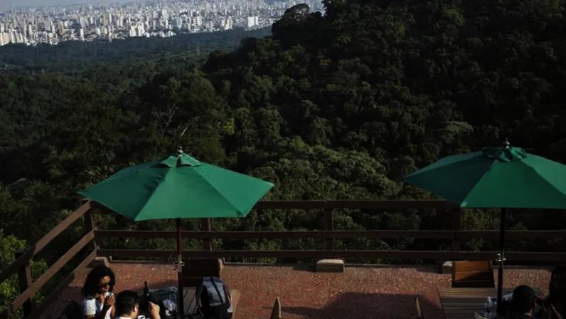 Parque Estadual da Cantareira, na zona norte de São Paulo
