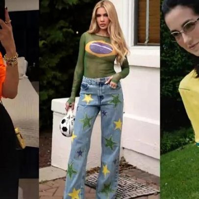 Karoline Lima e outras WAGs brasileiras exibem looks para Brasil x Noruega