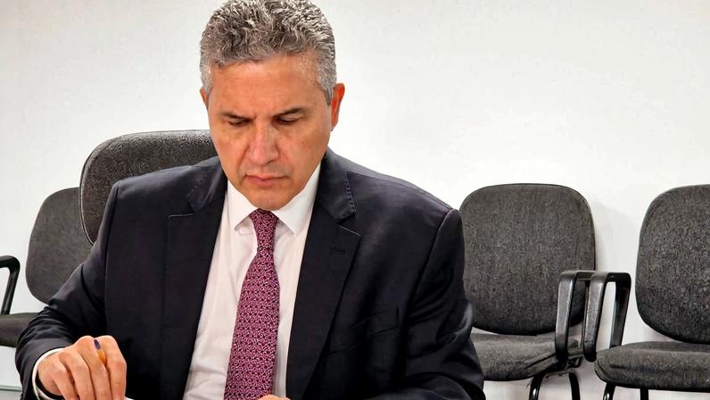 Delegado Fábio Pinheiro Lopes, o Fábio Caipira, que registrou boletim de ocorrência contra advogado