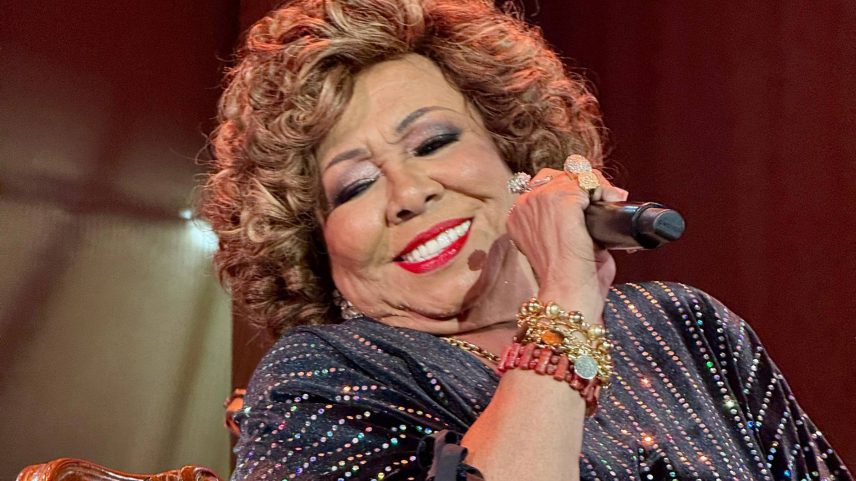 Alcione passa bem após queda no palco em arraial no Maranhão