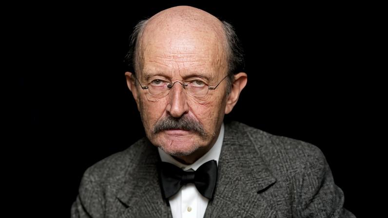 O físico Max Planck em 1938