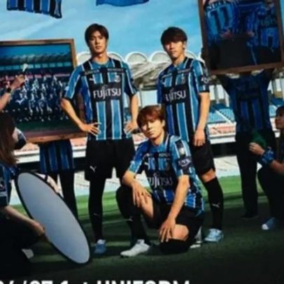 Clube japonês lança camisa para celebrar 30 anos de relação com o Grêmio