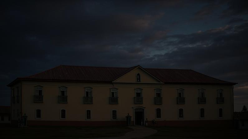 Prédio que reunia Paço Municipal, Fórum e Cadeia Pública de São Paulo; antes da inauguração do Hospital de Alienados, em 1852, pessoas com transtornos mentais eram encarceradas em condições degradantes