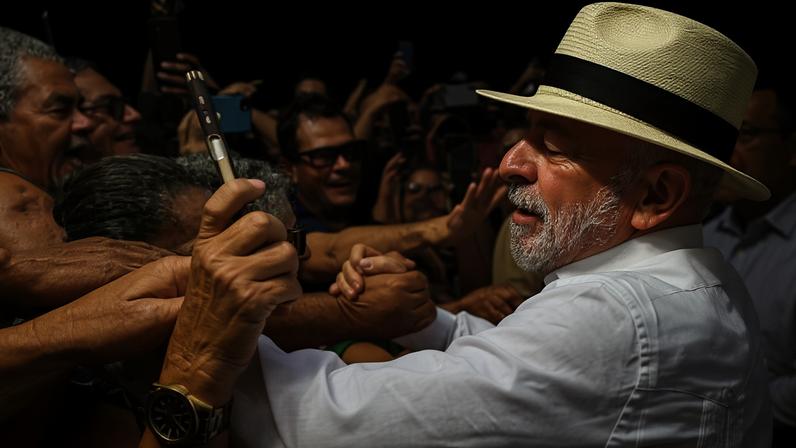 O presidente Lula em 2026