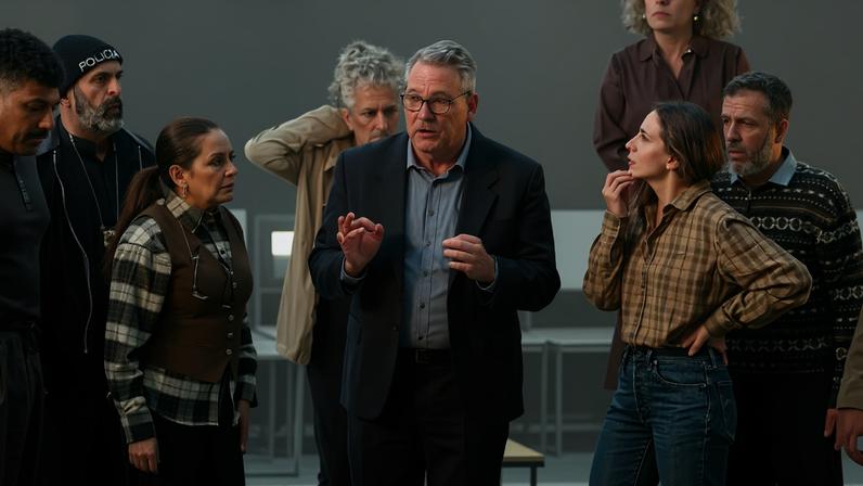 Cena de montagem do musical 'Vindos de Longe', em São Paulo