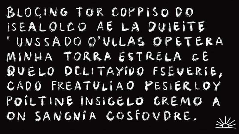 Texto manuscrito em letras brancas sobre fundo preto que expressa sentimentos de tristeza e perda, mencionando um príncipe de Aquitânia, uma estrela morta, um alaúde estrelado e o sol negro da melancolia. No canto inferior direito, há um pequeno símbolo branco que lembra um sol estilizado.
