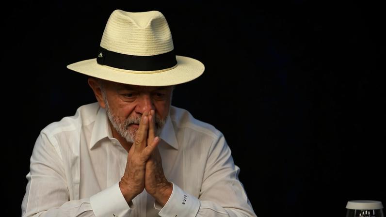 O presidente Luiz Inácio Lula da Silva durante lançamento do Desenrola Adimplentes, na última segunda-feira (29)
