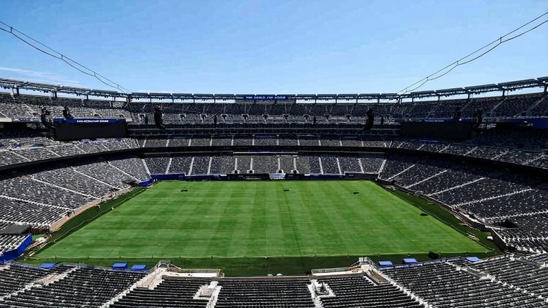 Metlife Stadium, em Nova Jersey, palco do duelo entre Brasil e Noruega