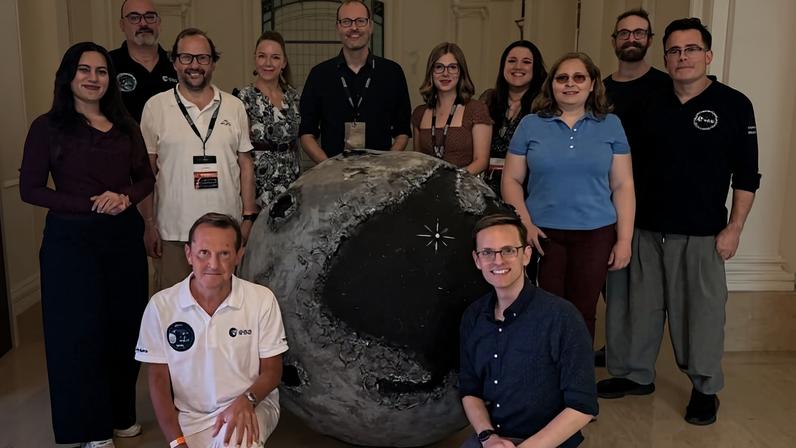Colaboradores do Asteroids2029 se encontram em Luxemburgo para a inauguração do projeto