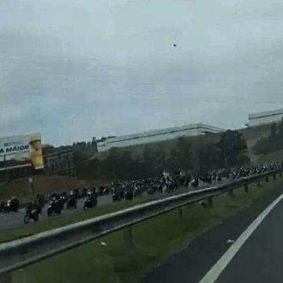 Centenas de motoqueiros se reúnem em capital para ato pró-vida no interior