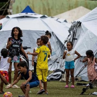 Apoio a crianças traumatizadas pelos terremotos na Venezuela