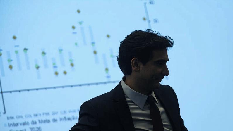 O presidente do Banco Central, Gabriel Galipolo, que comanda as reuniões do Copom
