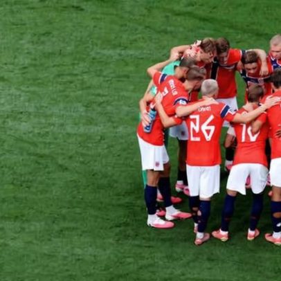 Piores que a Noruega, também no futebol