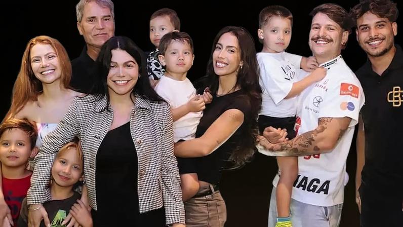 Da esquerda pra direita: Sarah, Márcio, Simone, Gabi Brandt, Saulo e Jonathan