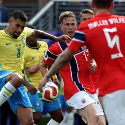 Brasil perde para a Noruega com Haaland e cai nas oitavas da Copa