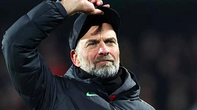Jürgen Klopp durante jogo do Liverpool