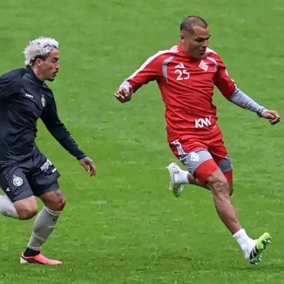 Internacional vence o Coritiba em jogo-treino no Beira-Rio