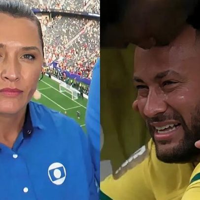 Comentarista da Globo expõe massacre após criticar Neymar ao vivo