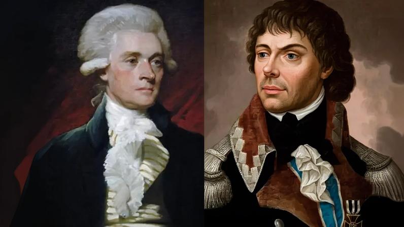 Thomas Jefferson e Tadeusz Kościuszko são os protagonistas do episódio que hoje divide historiadores