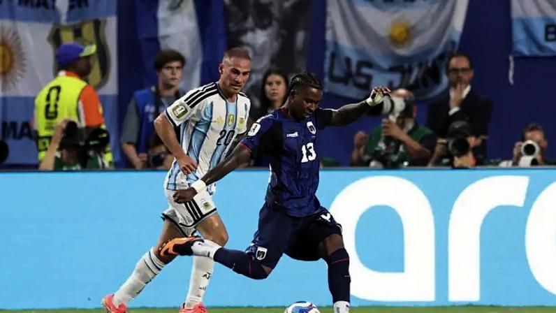 Lopes Cabral fez um golaço contra a Argentina –