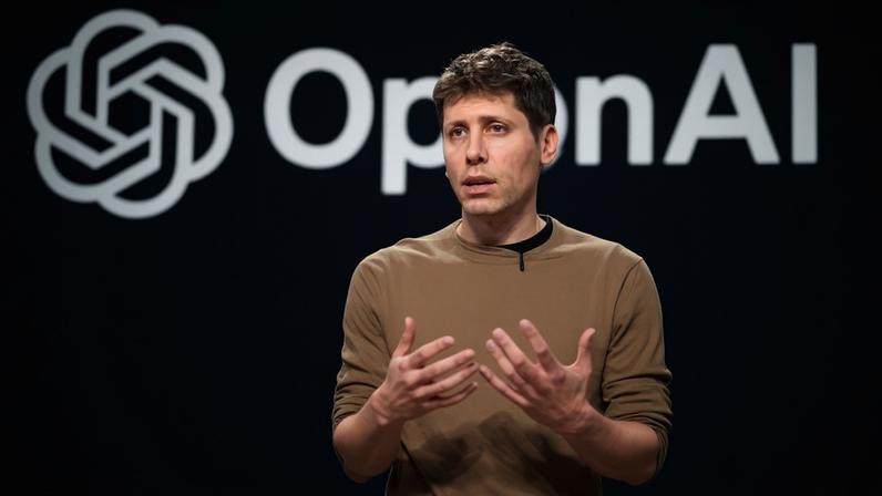 O CEO da OpenAI, Sam Altman: negociações com o governo Trump ainda estão em fase inicial