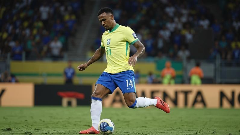 Gabriel Magalhães se destacou como o principal construtor de jogadas - (crédito: Rafael Ribeiro/CBF)