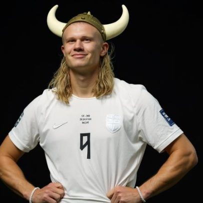 Haaland, astro da Noruega, goleador, rival de Gabriel Magalhães e youtuber