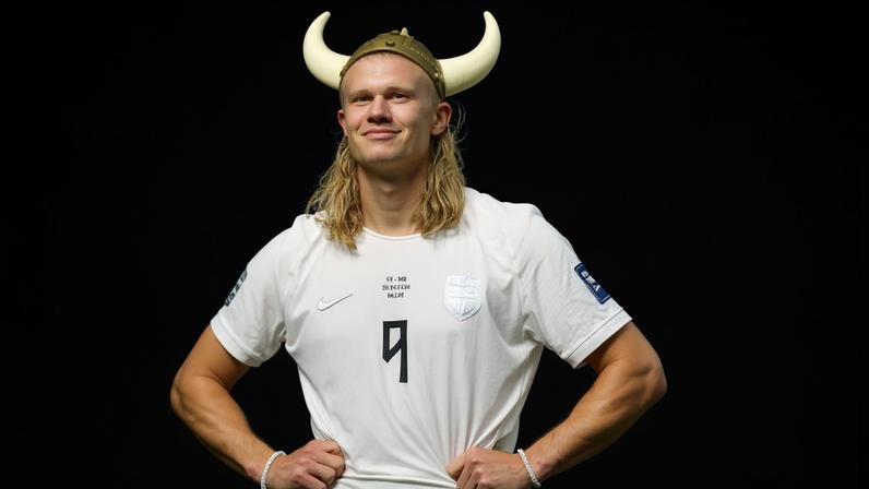 Haaland marcou 55 gols em 49 partidas por seu país