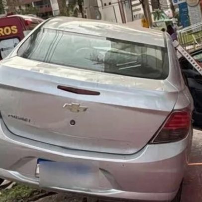 Motorista passa mal e bate carro em Águas Claras