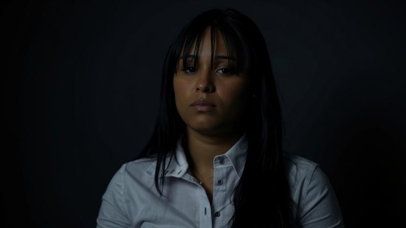 A esquerda pronunciamento da mãe de Eliza Samúdio, Sônia Moura e a direita Dayanne Souza em 2013, no julgamento do goleiro Bruno, no Forum de Contagem, na Grande BH - (crédito: Redes Sociais e Edésio Ferreira/EM/D.A.Press)