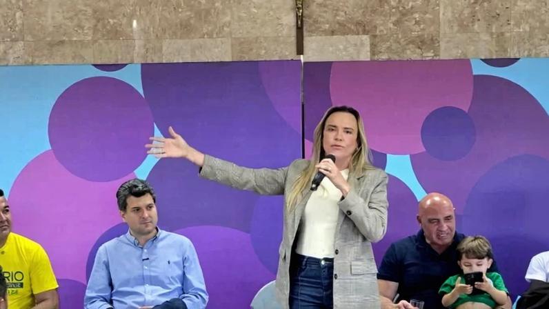 Celina Leão nega divisão no grupo político e diz que afastamento do PL Mulher é para cuidar do marido - (crédito: Carlos Silva/CB/DA Press)