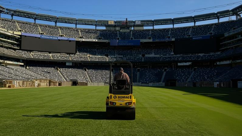 As críticas ao gramado do Mundial não se restringem a Brasil e Noruega - (crédito: Charly Triballeau/AFP)