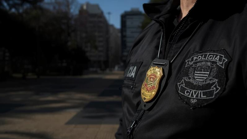 Polícia Civil de São Paulo pediu a prisão temporária do suspeito de atirar contra o tenente Ronickson Pimentel dos Santos - (crédito: Divulgação/Governo de SP)