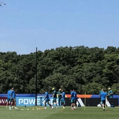 Treino da Seleção na véspera do duelo com a Noruega é divulgado