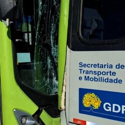 Colisão entre ônibus em Ceilândia deixa três feridos