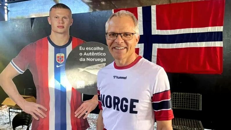 Embaixador da Noruega no Brasil, Kjetil Elsebutangen - (crédito: Davi Cruz/CB/D.A Press)