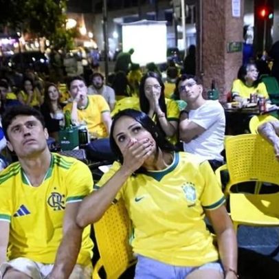 Brasilienses lamentam eliminação do Brasil e adiamento do hexa para 2030