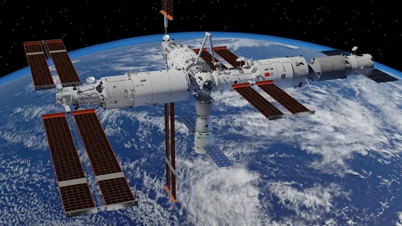 Imagens | Shujianyang | Estação Espacial Internacional da China