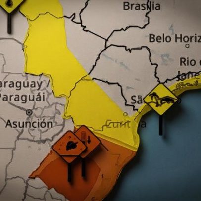 Inmet alerta queda de temperatura; frente fria atinge várias regiões do país