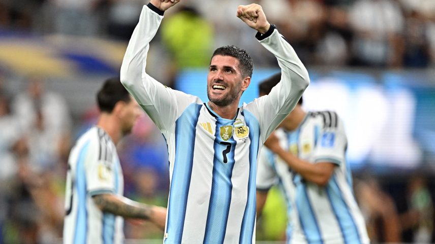 Rodrigo De Paul, jogador da seleção argentina — Foto: Reuters/Maria Lysaker