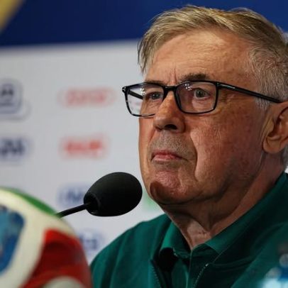 Ancelotti explica escolha de Guimarães para cobrar pênalti, com base em estatística