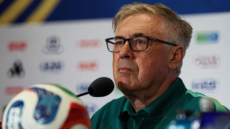 Técnico Carlos Ancelotti, da seleção brasileira — Foto: REUTERS/Paul Childs