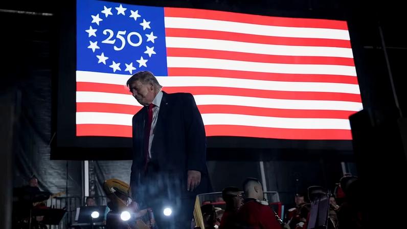 Presidente dos EUA, Donald Trump — Foto: Evan Vucci/ Reuters