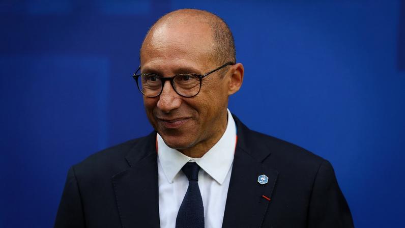 Philippe Diallo, presidente da Federação Francesa de Futebol — Foto: REUTERS/Mike Segar