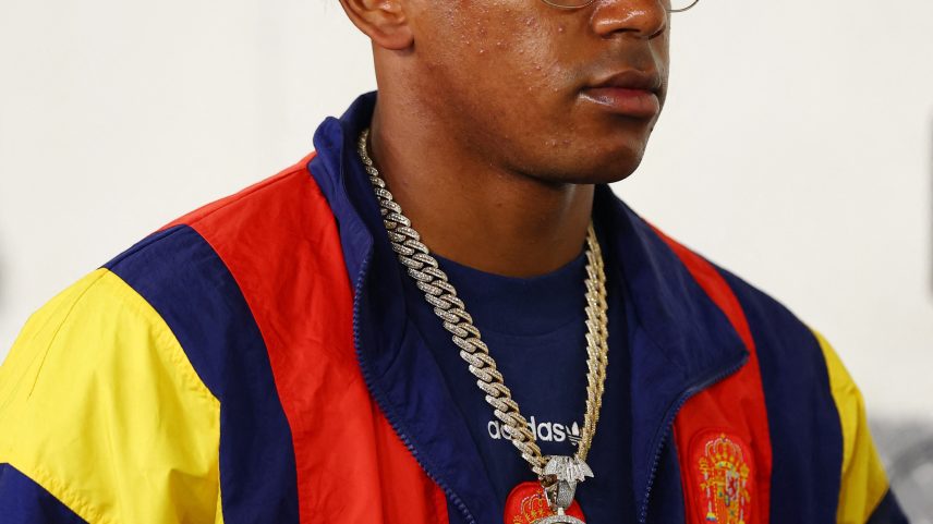 Lamine Yamal - Espanha x Áustria - Copa do Mundo — Foto: REUTERS/Lisi Niesner TPX IMAGES OF THE DAY