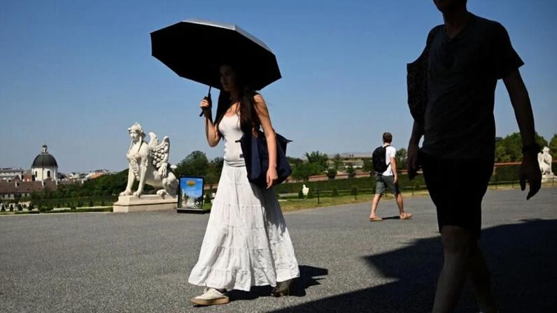 Onda de calor em Viena 30 de junho de 2026